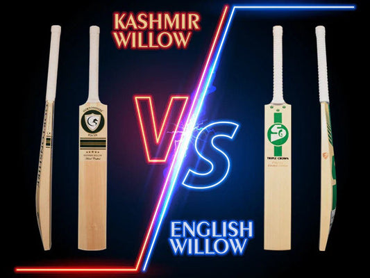English Willow vs Kashmir Willow: Which Cricket Bat Should You Choose? - Indian Cricket Store