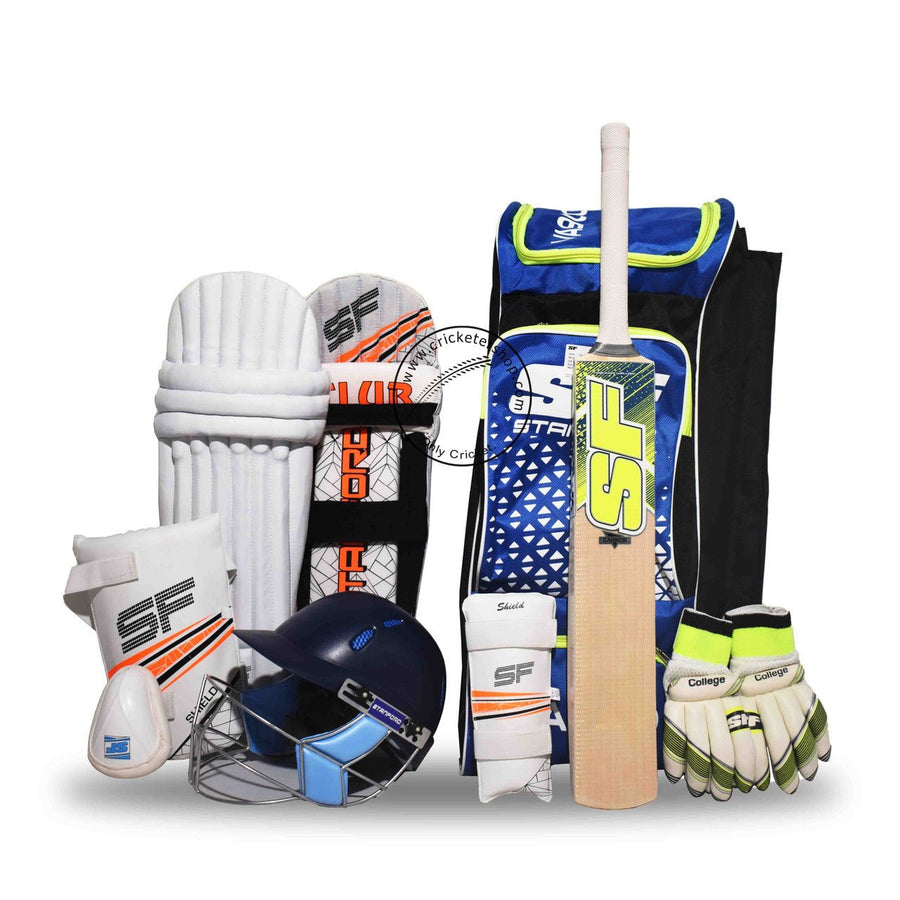 SF Full Complete Kashmir Willow Cricket Kit