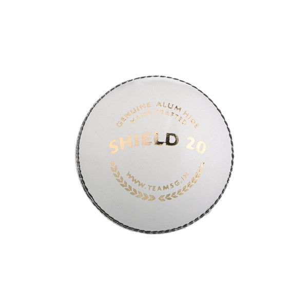 SG Shield 20 White Cricket Ball