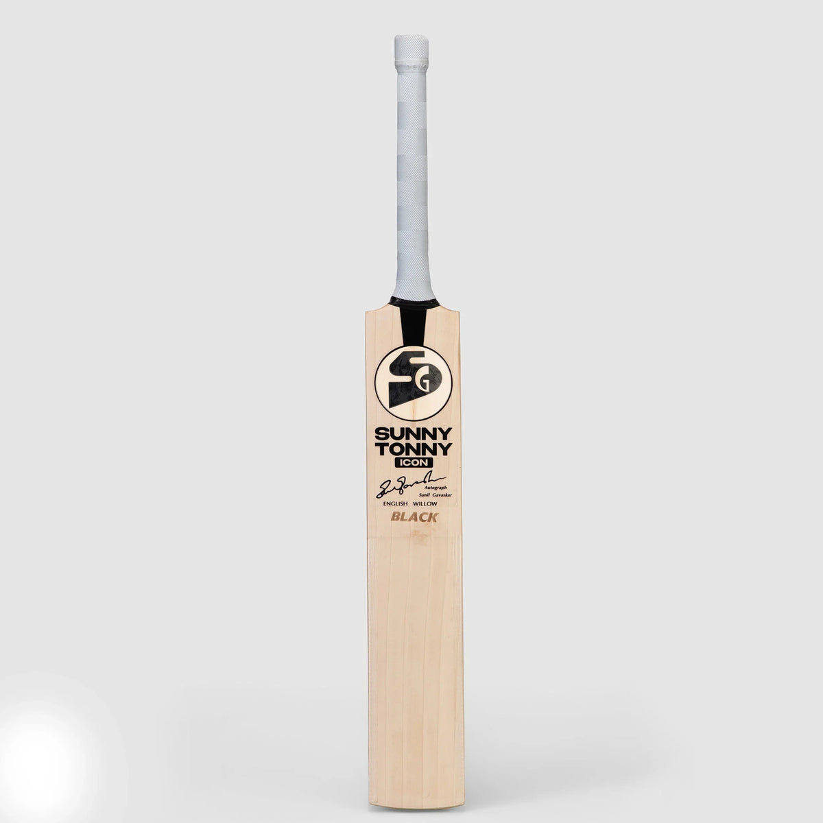 SG Sunny Tonny Icon Black English Willow Cricket Bat Short Handle
