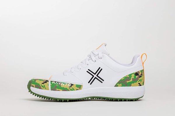 PAYNTR X Spikes Cricket Shoes Camo