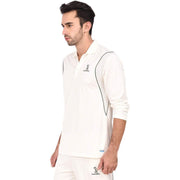 Kookaburra Cricket T Shirt Full Sleeves off White
