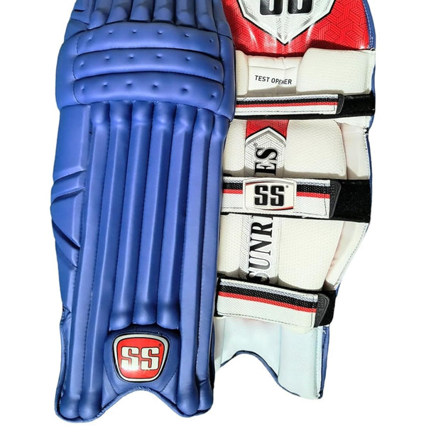 SS Test Opener Blue Coloured Cricket Batting Leg Guard Pads