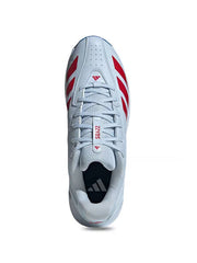 Adidas 22 Yard White Royal Blue Spikes Cricket Shoes