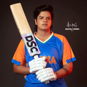 DSC Players Edition Shafali Verma English Willow Cricket Bat Short Handle