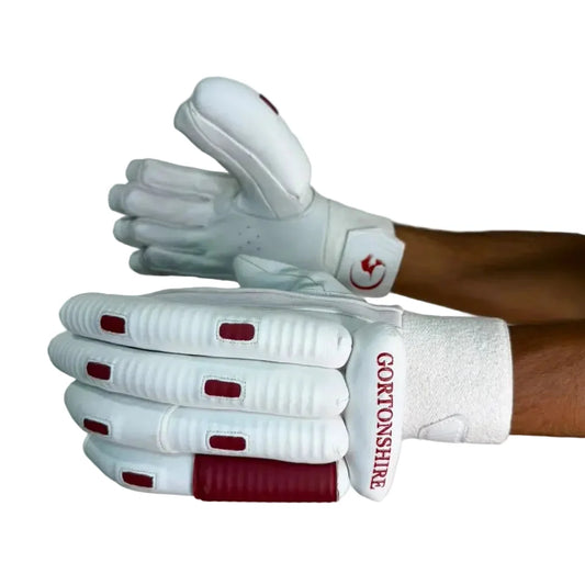 Gortonshire Players Pro Cricket Batting Gloves Mens Size - Indian Cricket Store