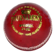 Gortonshire Match Cricket Ball Red (Alum Tanned)