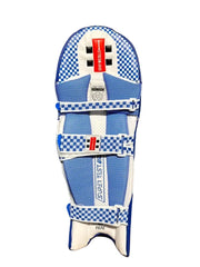 Gray Nicolls GN9 Supertest Blue Batting Cricket Leg Guard Pads Size Adult
