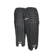 Morrant International Ultralite Black Cricket Batting Leg Guard Pads