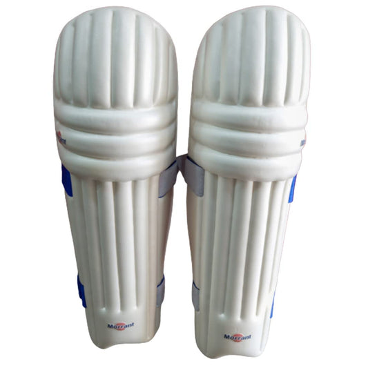Morrant Super Ultralite White Cricket Batting Leg Guard Pads - Indian Cricket Store