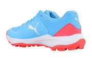 Puma 24 FH 10769906 Cricket Rubber Shoes Blue Fire White