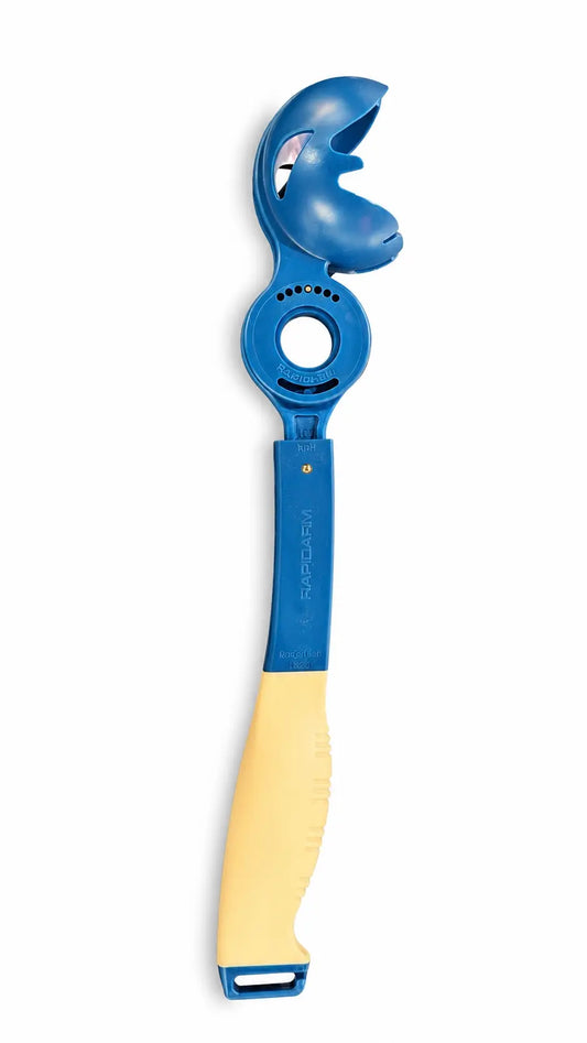 Rapidarm M1 Blue White Ball Thrower Cricket Training Equipment - Indian Cricket Store