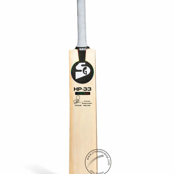 SG HP 33 Hardik Pandya Classic English Willow Cricket Bat Short Handle