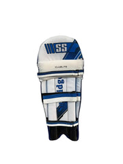SS Club lite Navy Blue Cricket Batting Leg Guard Pads Size