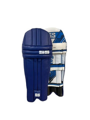 SS Club lite Navy Blue Cricket Batting Leg Guard Pads Size