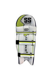 SS Super lite Navy Blue Cricket Batting Leg Guard Pads Youth Size