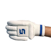 Somi Sapphire Pro Blue White Cricket Batting Gloves