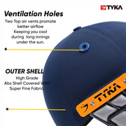 Tyka Atlas Mild Steel Grill Cricket Helmet