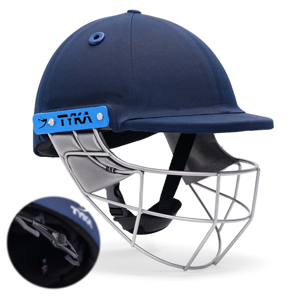 Tyka Force Match Mild Steel Grill Cricket with Back Adjuster Helmet