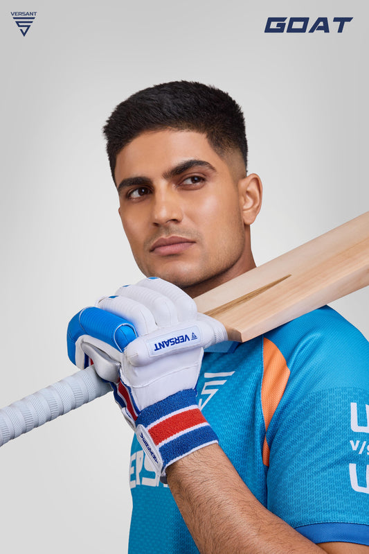 Versant Goat Series Red Cricket Batting Gloves - official product image
