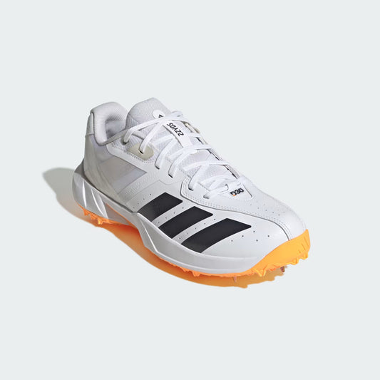 Adidas 22 Yard Cloud White Aurora Onix Core Black Spikes Cricket Shoes - Indian Cricket Store
