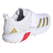 Adidas Adi Power Vector 20 Spikes Cricket Shoes Red and Gold - Indian Cricket Store