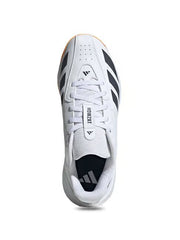 Adidas Howzat White Black Orange Spikes Cricket Shoes - Indian Cricket Store