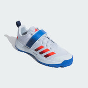 Adidas Scorerun 2.0 Halo Blue Lucid Red Bright Royal Rubber Cricket Shoes - Indian Cricket Store