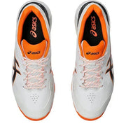 Asics 350 Not Out FF Spikes White Midnight Cricket Shoes - Indian Cricket Store