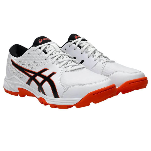Asics GEL Peake 2 Cricket Shoes White Black