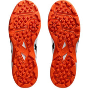 Asics GEL Peake 2 Cricket Shoes White Black - Indian Cricket Store