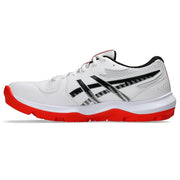 Asics GEL Peake 3 Cricket Shoes White Black - Indian Cricket Store