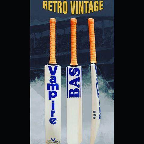 BAS Vampire MSD Retro Vintage Players Edition - Indian Cricket Store