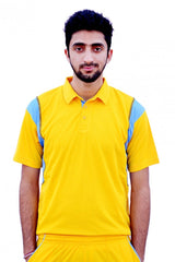 Customized Coloured Short Sleeves Cricket Jersey Design 3 - Indian Cricket Store