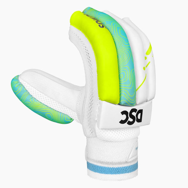 DSC Atmos Lemon Cricket Batting Gloves