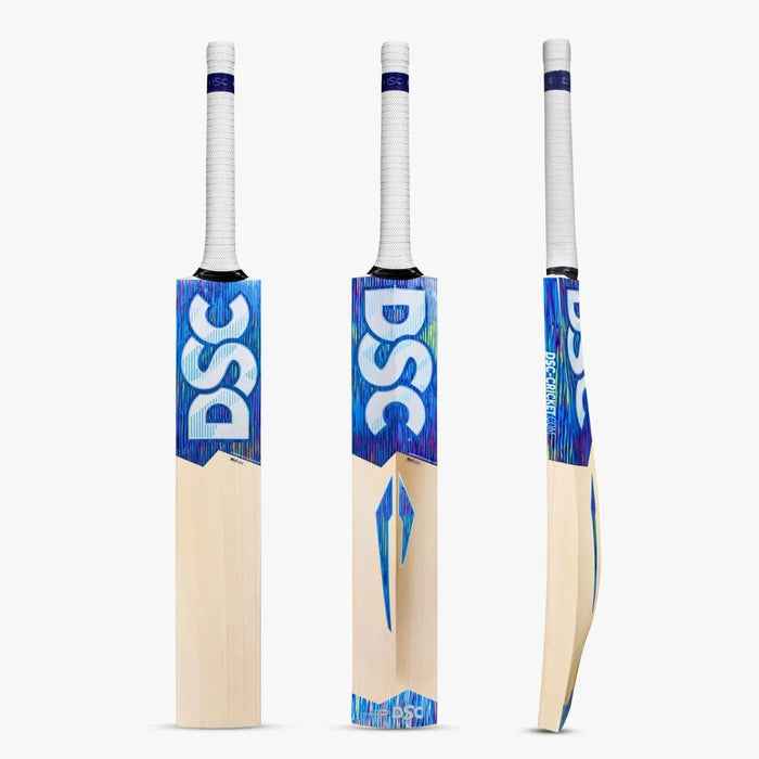 DSC Blu 222 English Willow Cricket Bat Short Handle