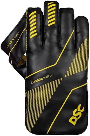 DSC Condor Ruffle Cricket Wicket Keeping Gloves Mens Size