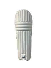 Forma Pro Axis White Batting Leg Guard Pads Mens - Indian Cricket Store