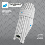 GM Prima 909 Cricket Batting Leg Guards Pads Men's - Indian Cricket Store