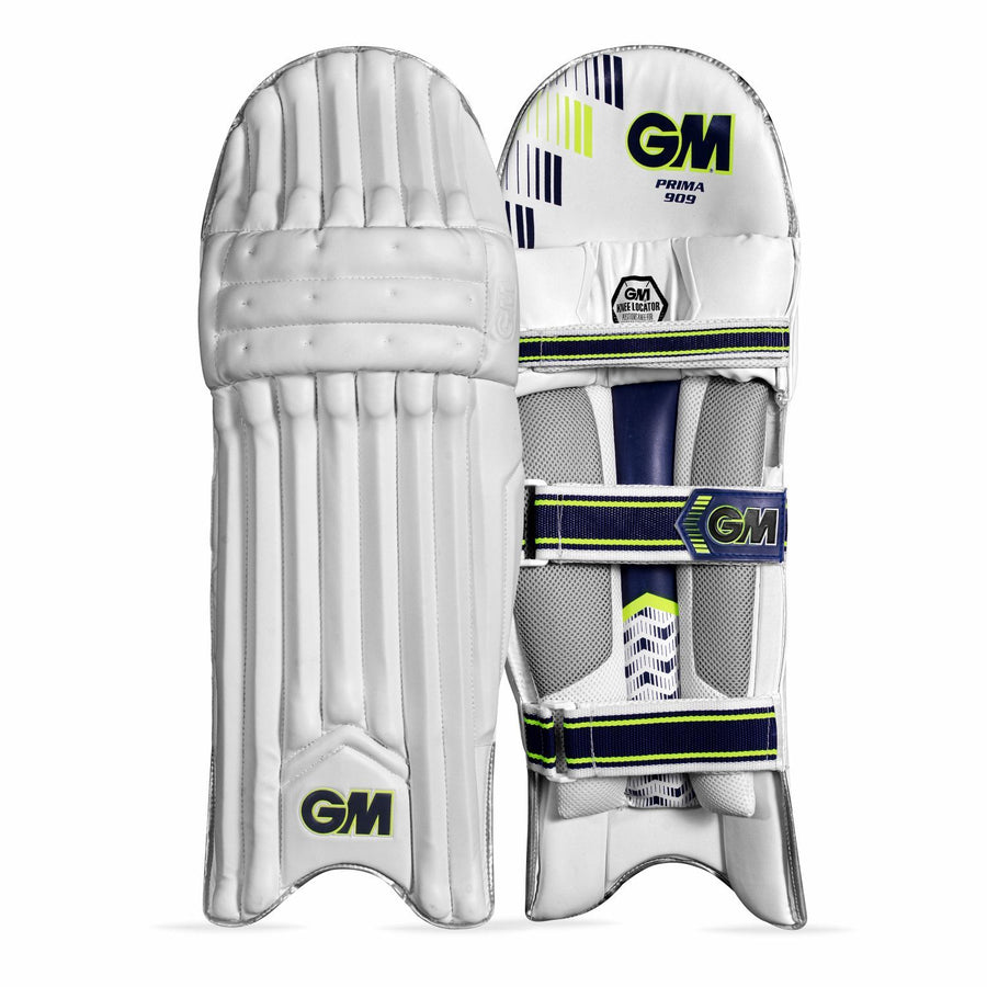 GM Prima 909 Cricket Batting Leg Guards Pads Men's