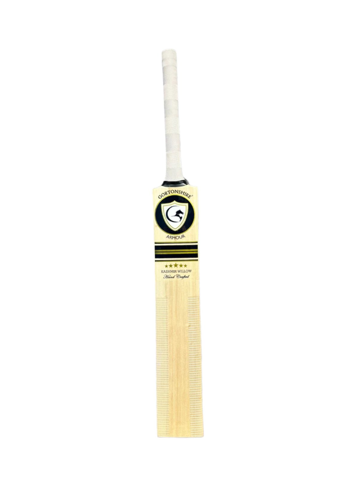 Gortonshire Armour Kashmir Willow Cricket Bat Short Handle - Indian Cricket Store