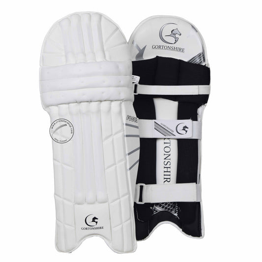 Gortonshire Focus Cricket Batting Leg Guard Pads Mens Size - Indian Cricket Store