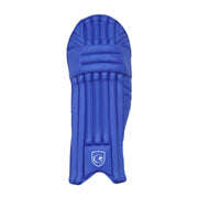 Gortonshire Lambada Cricket Batting Leg Guard Pads Mens Size Colour Royal Blue