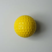 Gortonshire Big Dot Machine Cricket Ball Yellow - Indian Cricket Store