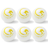 Gortonshire Cricket Plastic Ball White - Indian Cricket Store