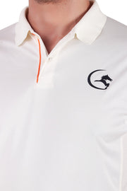 Gortonshire Club Cricket White T Shirt Half Sleeves