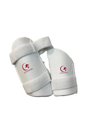 Gortonshire Elite Cricket Batting Combo Thigh Guard White Men's - Indian Cricket Store