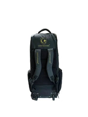 Gortonshire Elite Duffle Cricket Kit Bag With Wheels Black - Indian Cricket Store