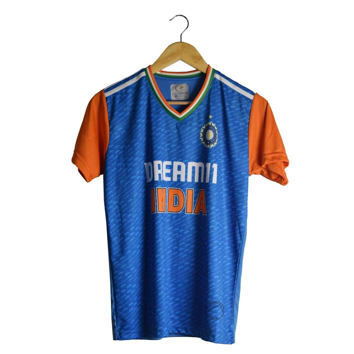 Gortonshire India Cricket Team Jersey Micro PP Replica - Indian Cricket Store