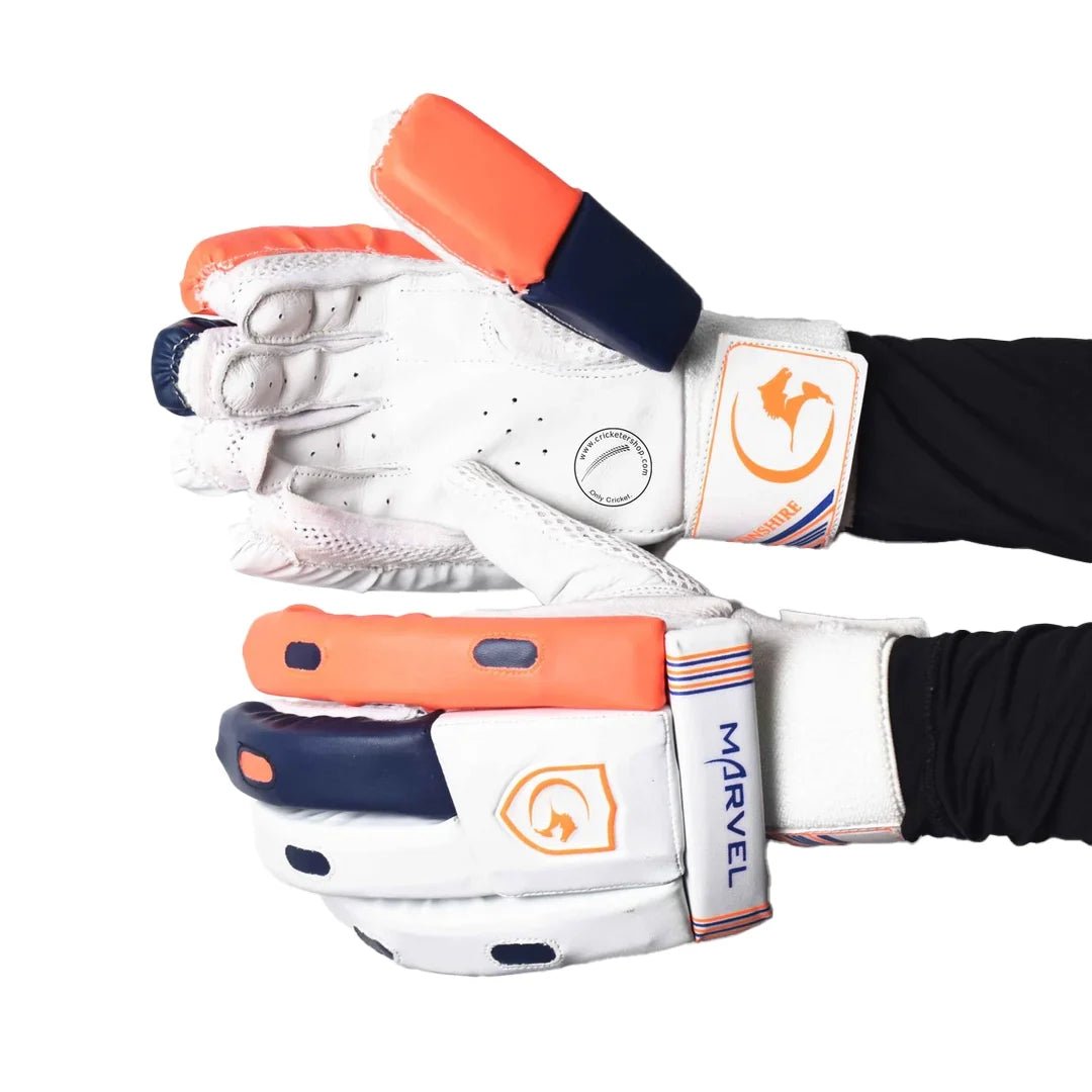 Gortonshire Marvel Cricket Batting Gloves - Indian Cricket Store
